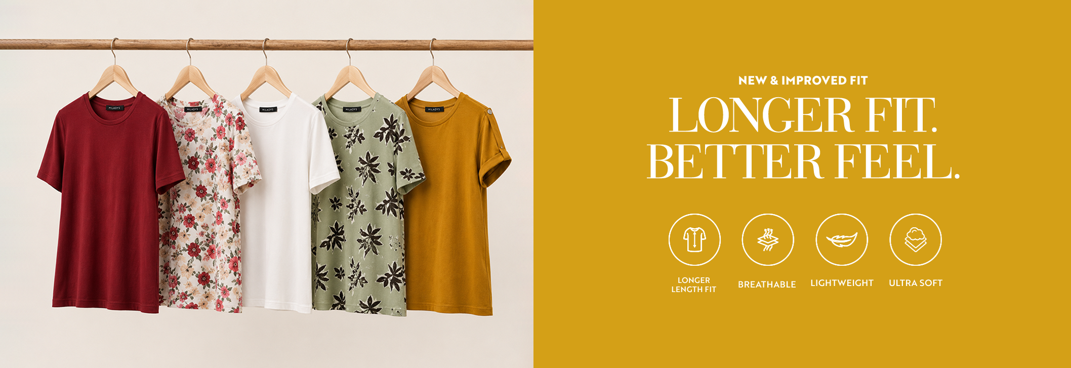 Longer length Tees
