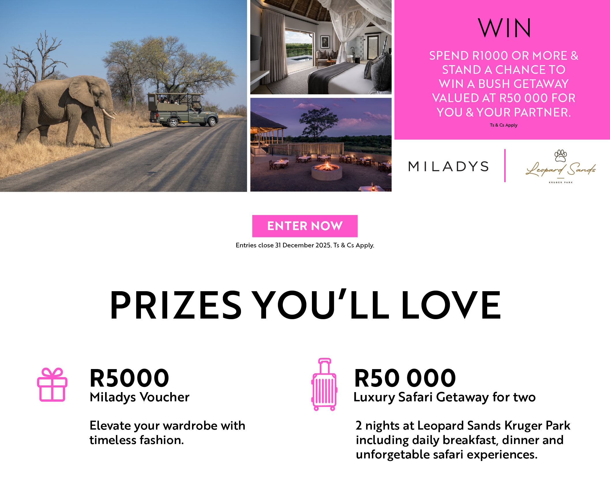 miladys bush get away 