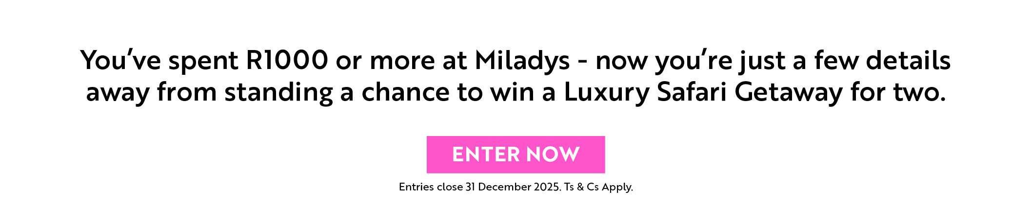 miladys bush get away 