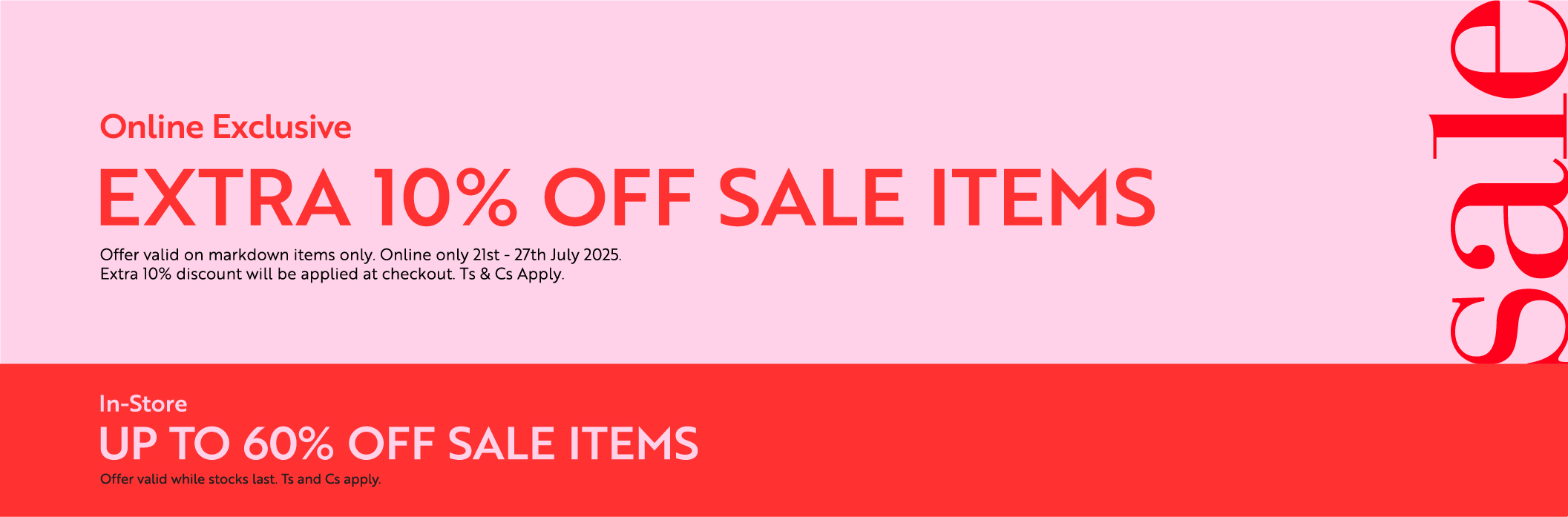 Sale at Miladys