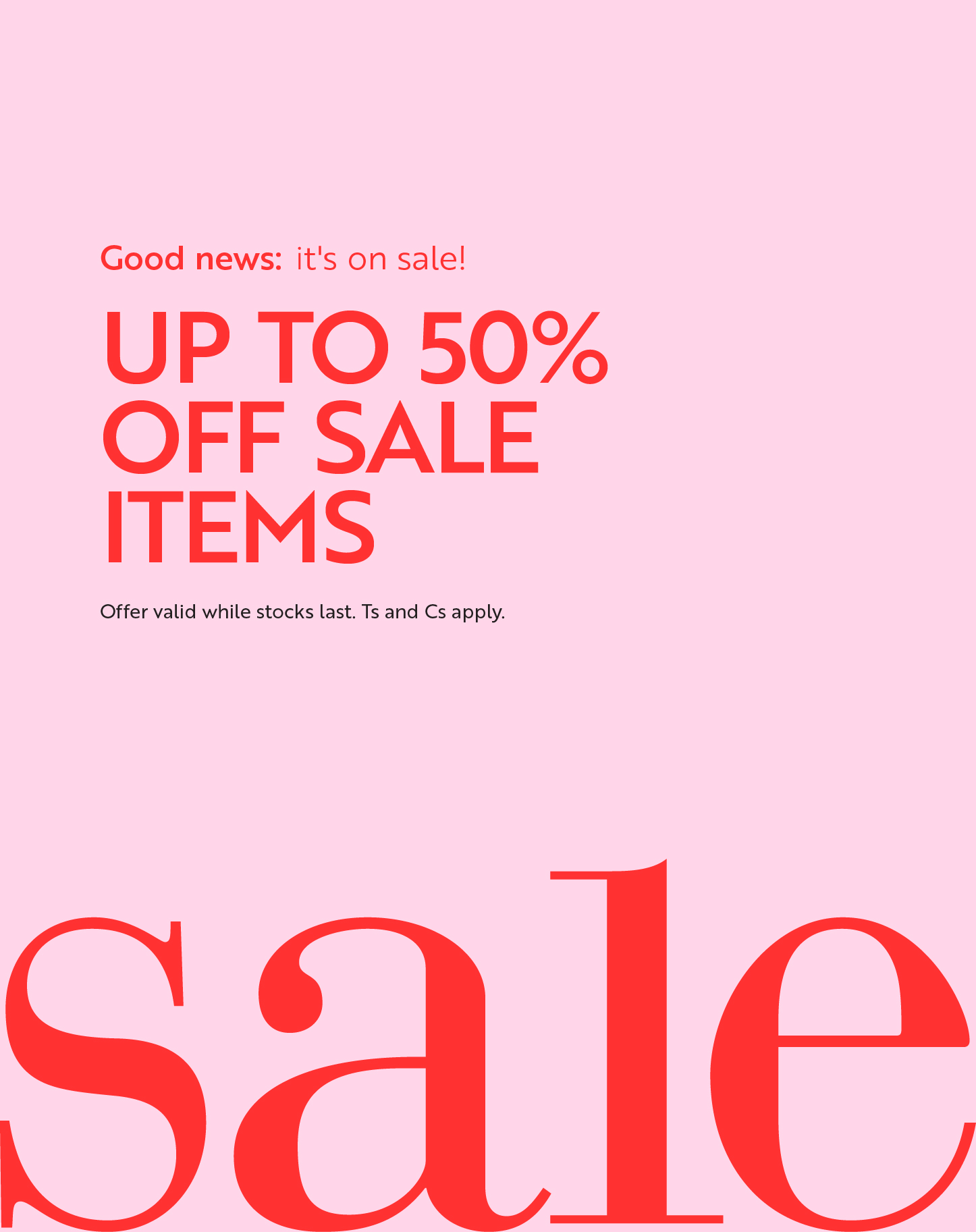 Sale at Miladys